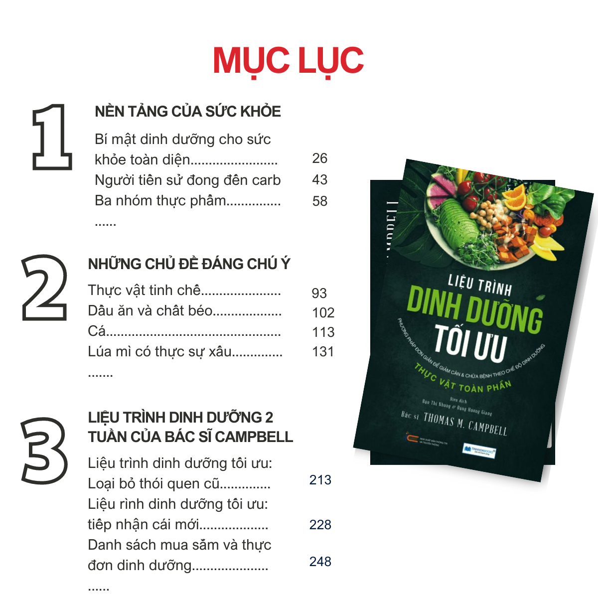(Tái bản) Combo 3 cuốn: Sách Sức Khoẻ Toàn Diện + Thức Tỉnh và Hành Động + Dinh Dưỡng Tối Ưu