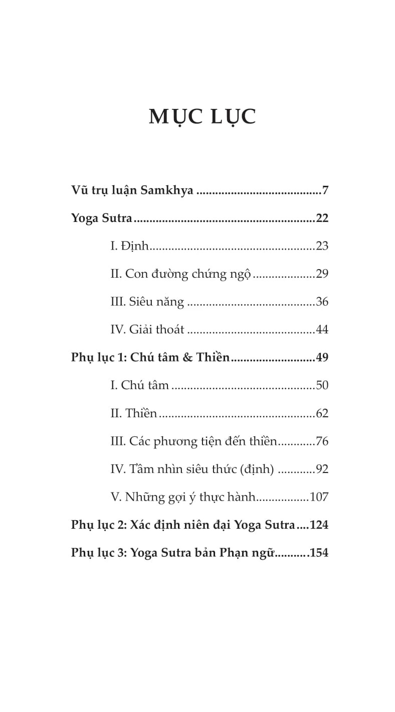 Yoga Sutra - Dịch Từ Tiếng Phạn - Patanjali; Sophia Ngô dịch; Hà Thuỷ Nguyên hiệu đính