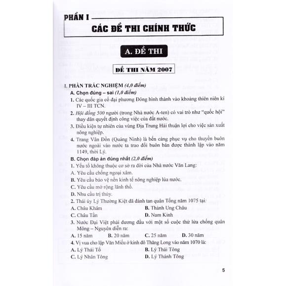 Sách - Tuyển tập 25 năm đề thi Olympic 30 tháng 4 Lịch sử 10 (2007 - 2019)