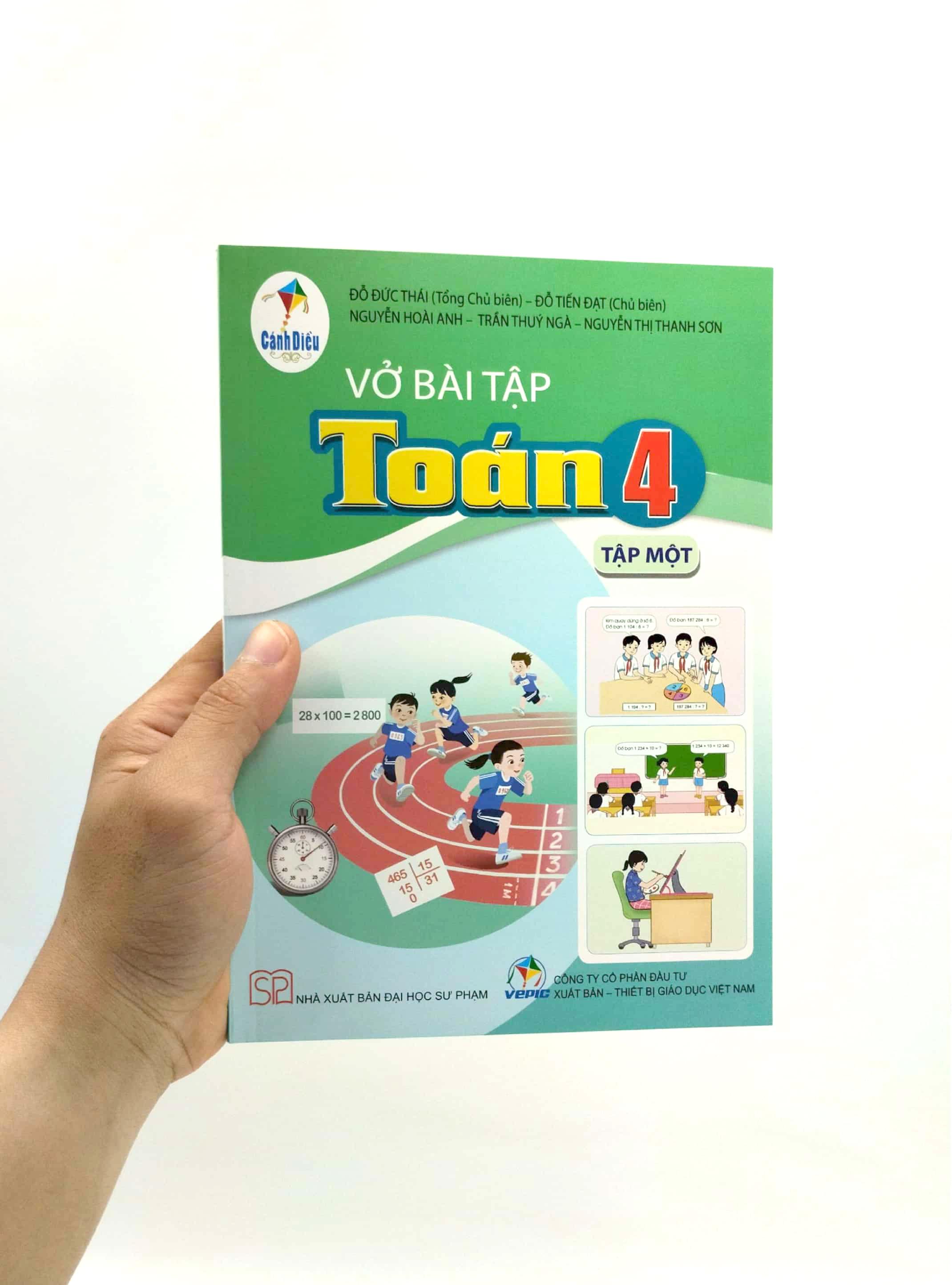 Vở Bài Tập Toán 4 - Tập 1 (Cánh Diều) (Chuẩn)
