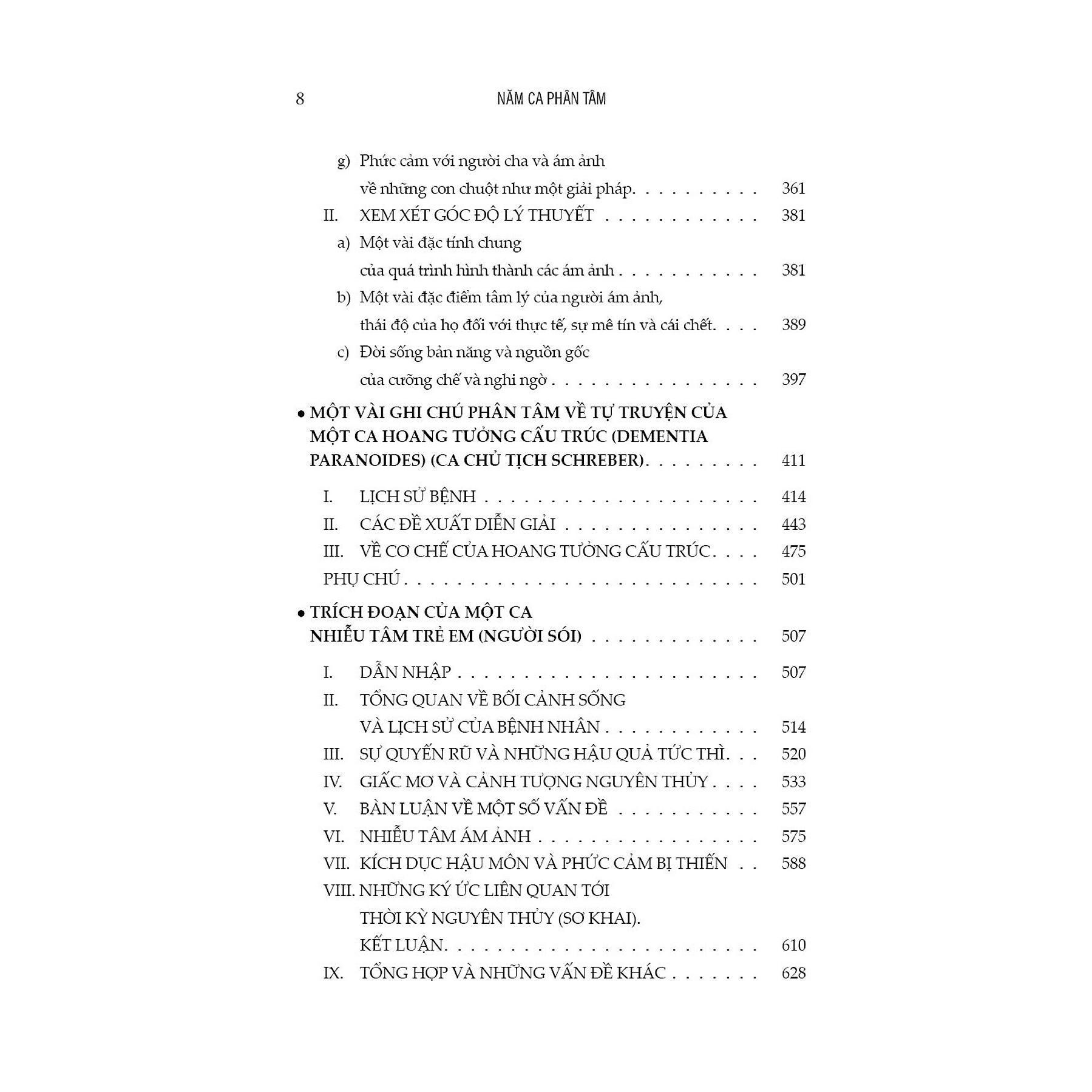 Sách - Năm Ca Phân Tâm - Bayard Việt Nam