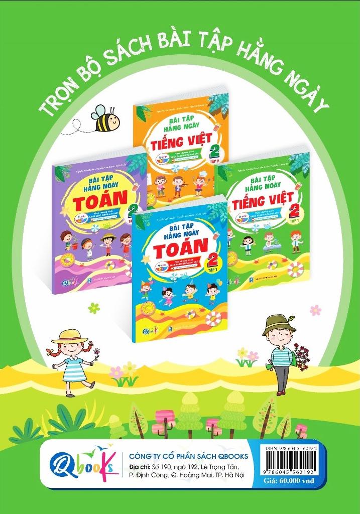 Bài Tập Hằng Ngày Tiếng Việt Lớp 2 - Tập 1 (Cánh Diều)