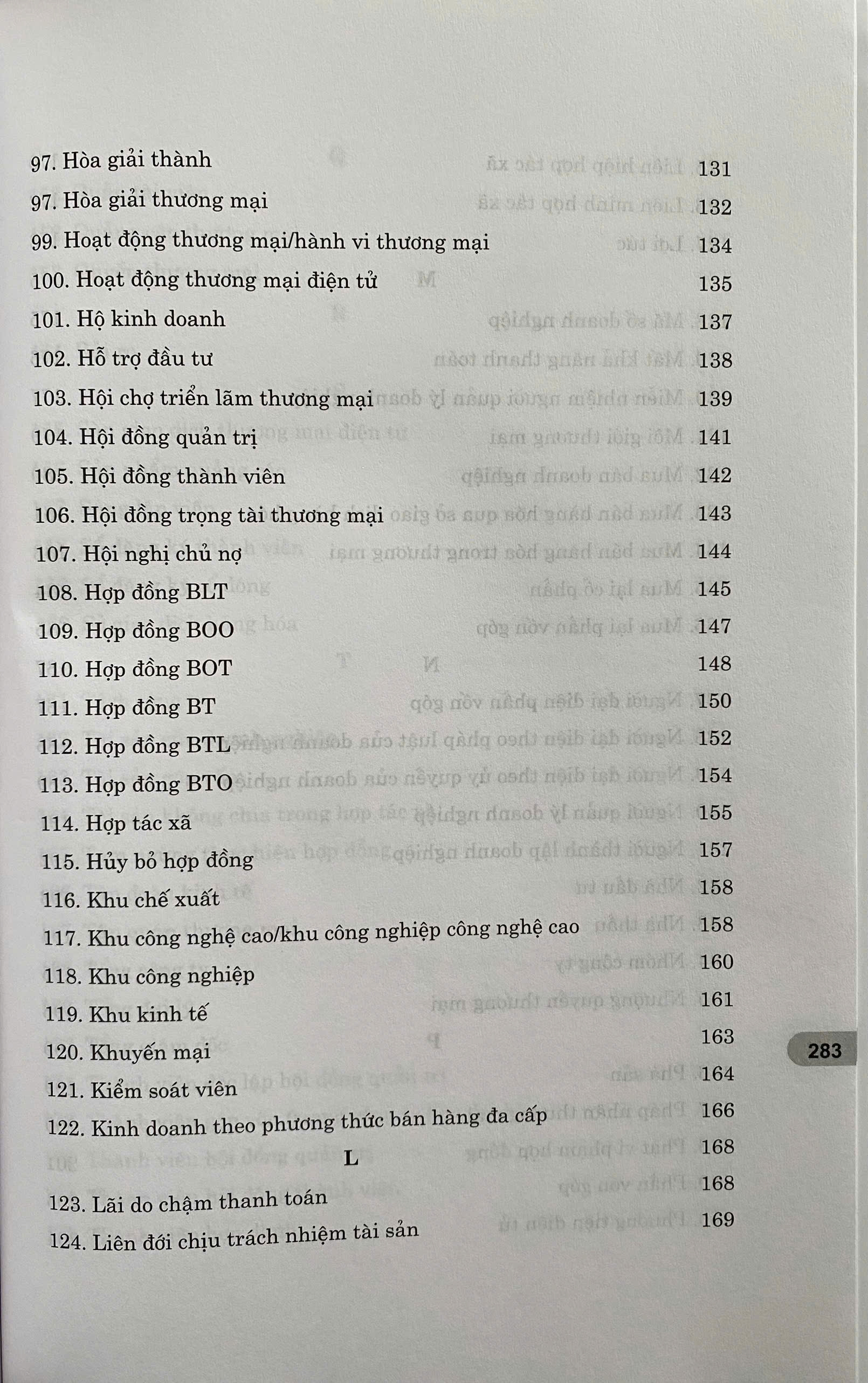 Thuật Ngữ Pháp Lý Trong Lĩnh Vực Thương Mại và Đầu Tư