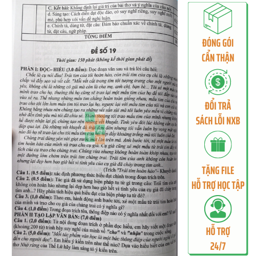 Sách - Tuyển tập đề kiểm tra môn Ngữ Văn 8 (Bồi dưỡng học sinh giỏi)