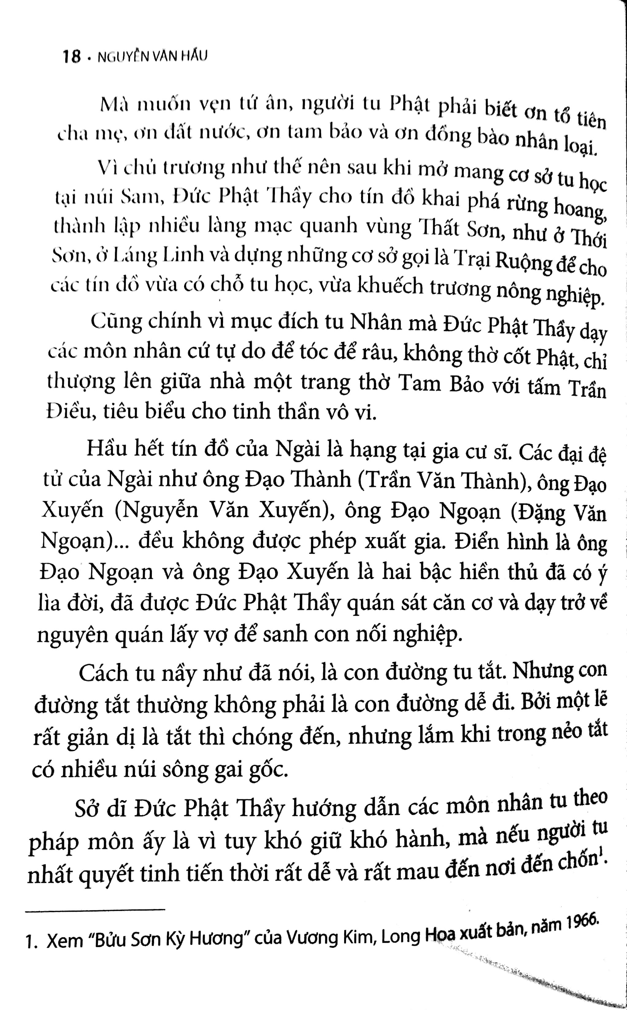 Nhận Thức Phật Giáo Hòa Hảo