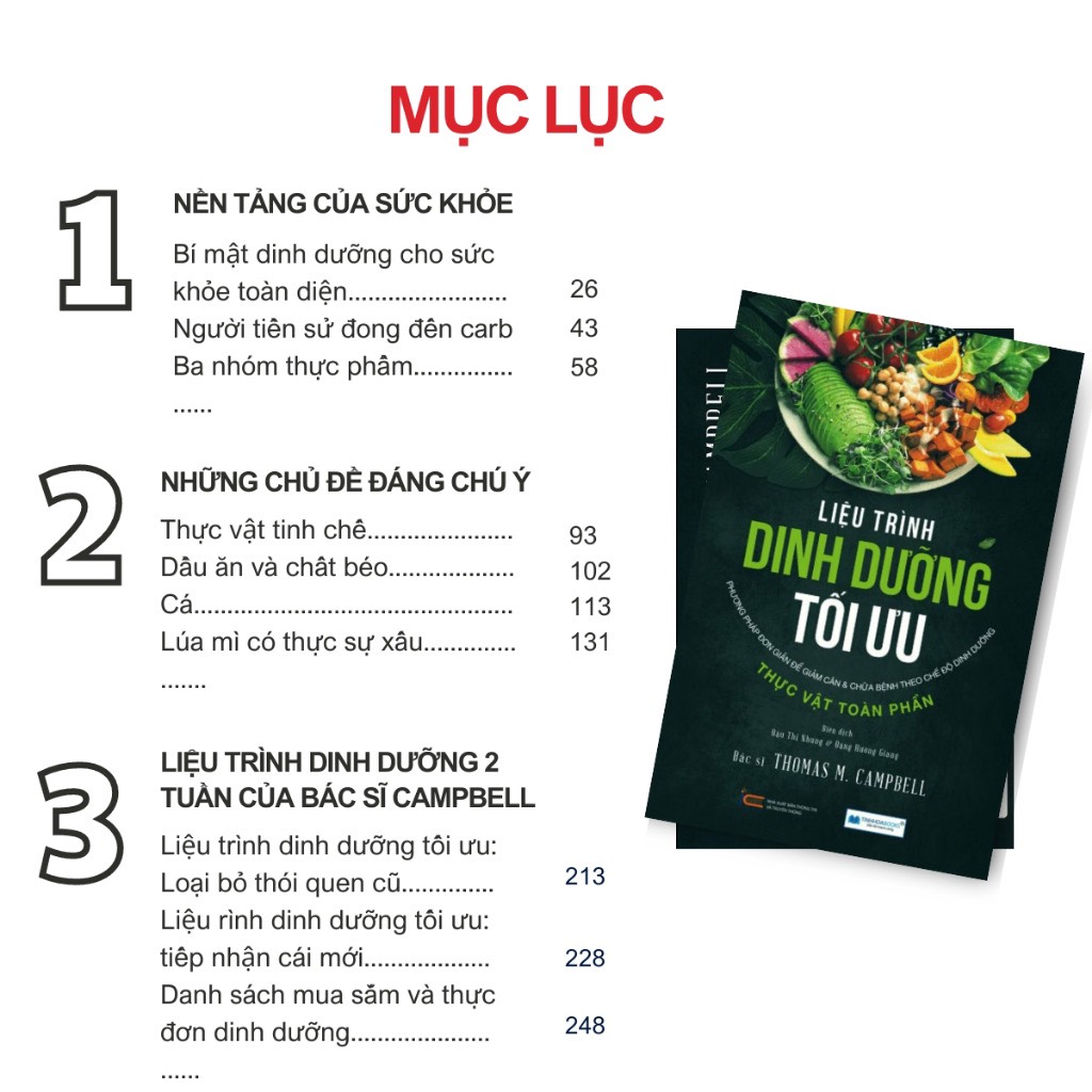 Combo 5 Sách: Bí Mật Dinh Dưỡng+Toàn Cảnh Dinh Dưỡng+Liệu Trình Dinh Dưỡng+Động Mạch Vành+Ăn Lành Sống Mạnh
