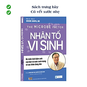 Sách Nhân tố vi sinh (TB) - Sách trưng bày, có vết xước nhẹ