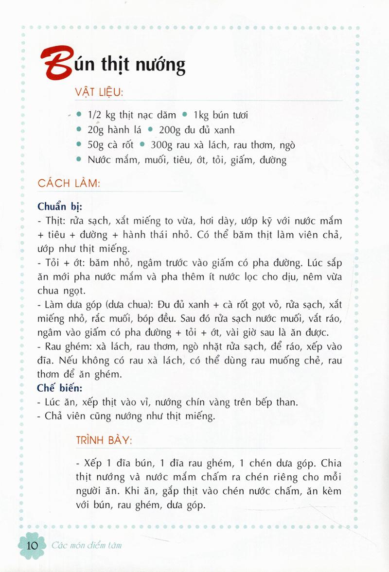 Các Món Điểm Tâm