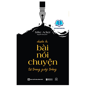 Sách - Chuẩn bị bài nói chuyện từ trang giấy trắng (MC)