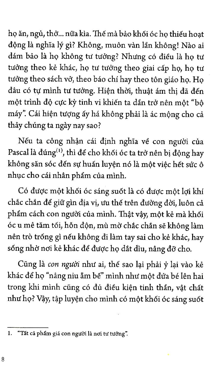 Óc Sáng Suốt (Tái Bản 2021)