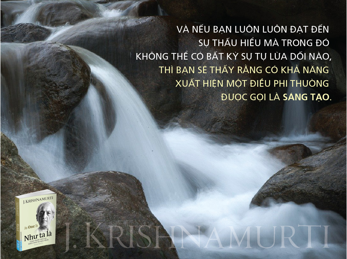 Sách Như Ta Là - J.Krishnamurti