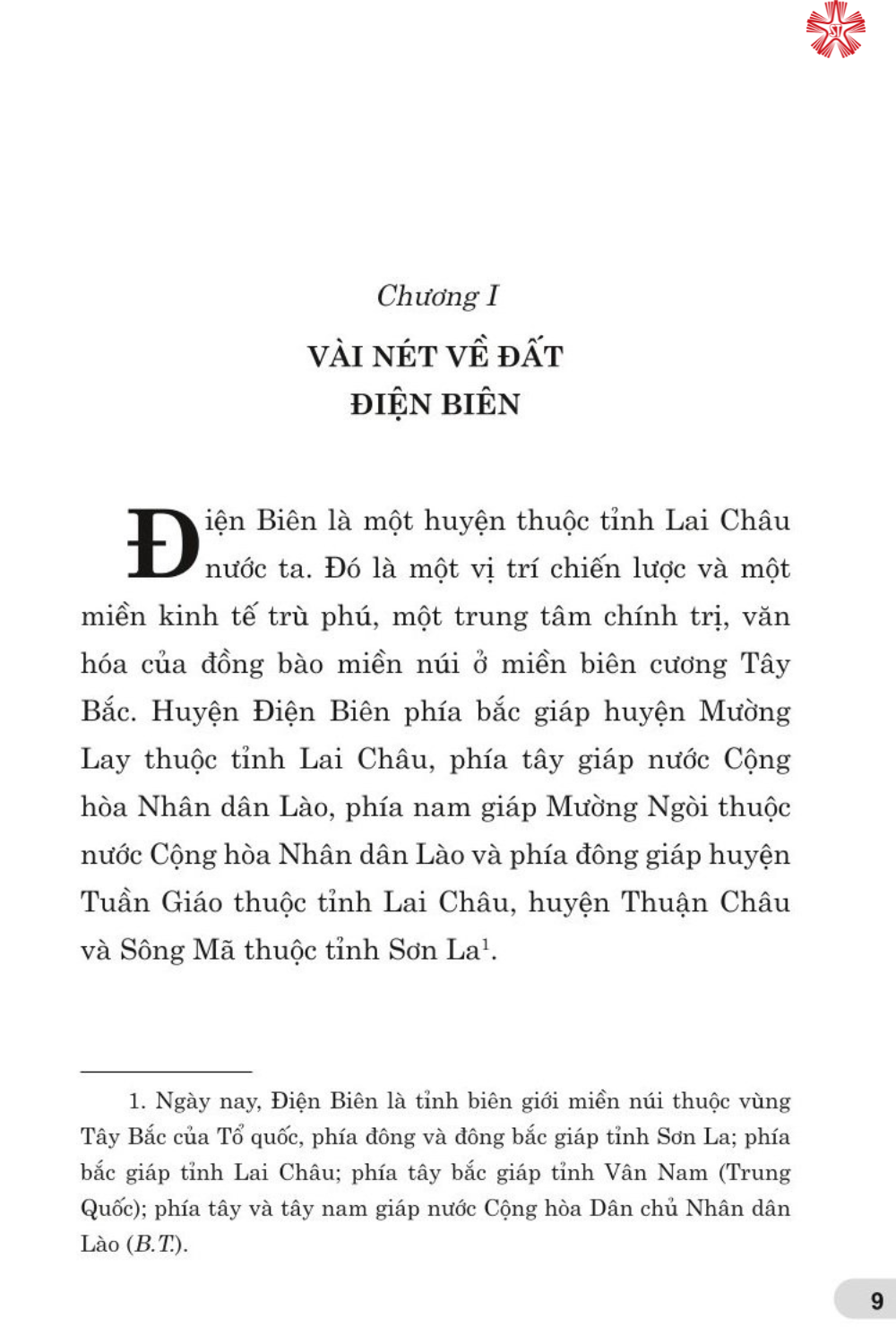 Điện Biên trong lịch sử (từ thuở ban đầu đến năm 1954) bản in 2024
