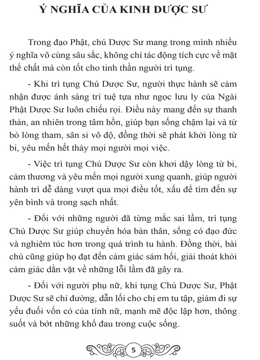 Sổ Tay Chép Kinh In Mờ Dược Sư (NS)