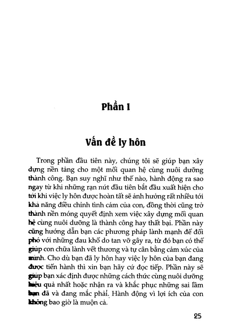 101 Cách Chữa Lành Vết Thương Cho Con Sau Đổ Vỡ