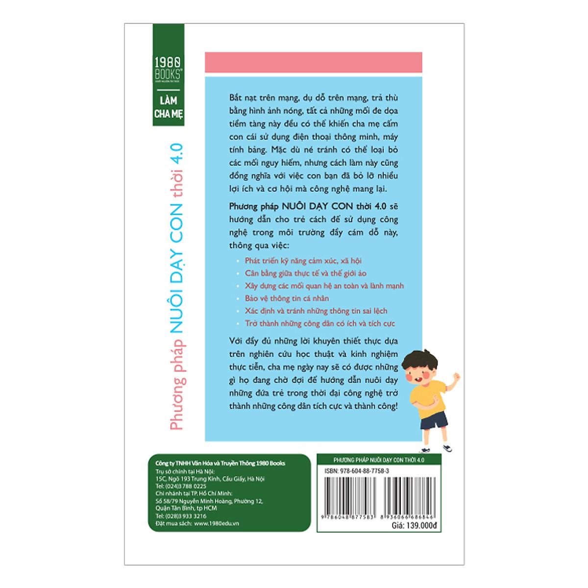 Phương Pháp Nuôi Dạy Con Thời 4.0 - Bản Quyền