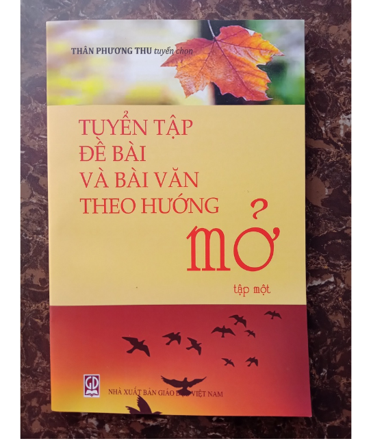 Sách - Combo Tuyển tập Đề bài và bài văn theo hướng Mở (Tập 1 + Tập 2)