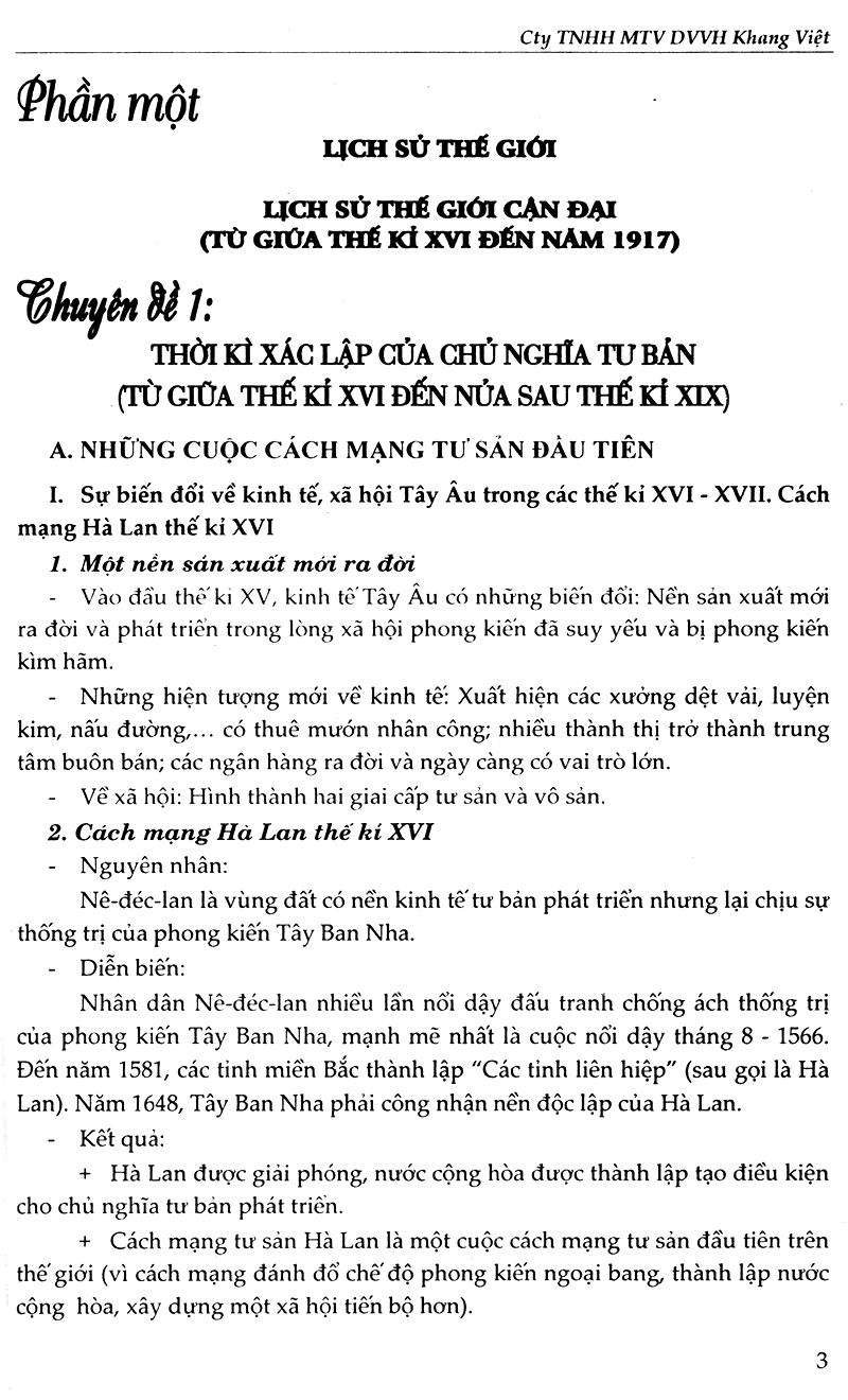 Bồi Dưỡng Học Sinh Giỏi Lịch Sử Lớp 8 (Tái Bản)