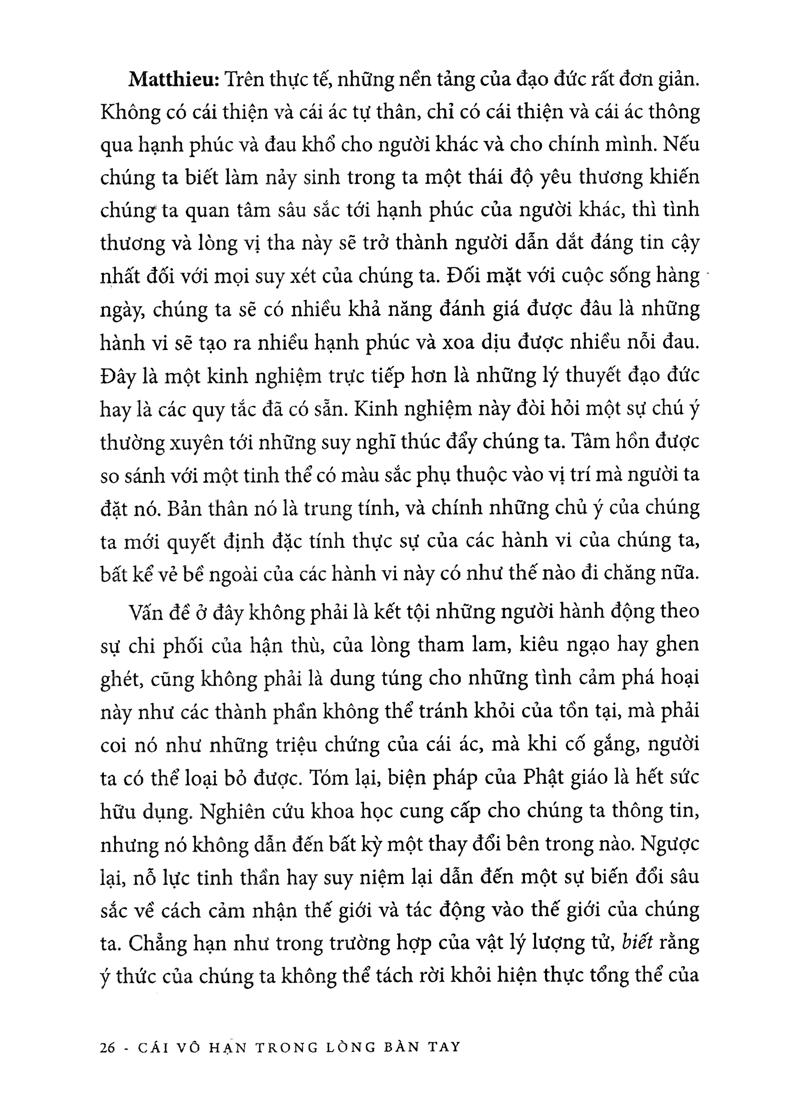 Khoa Học Khám Phá - Cái Vô Hạn Trong Lòng Bàn Tay (Tái Bản)