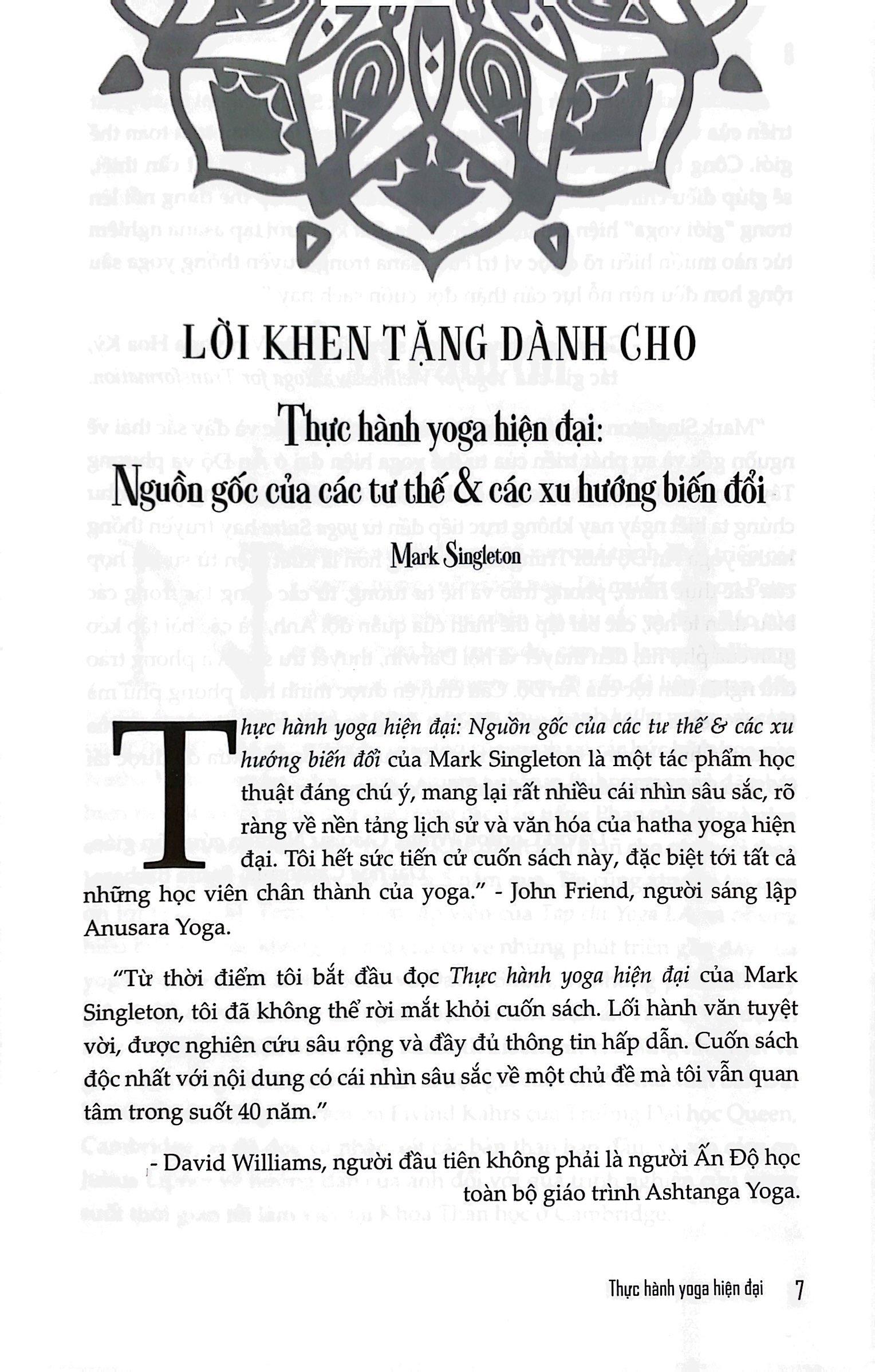Thực Hành Yoga Hiện Đại