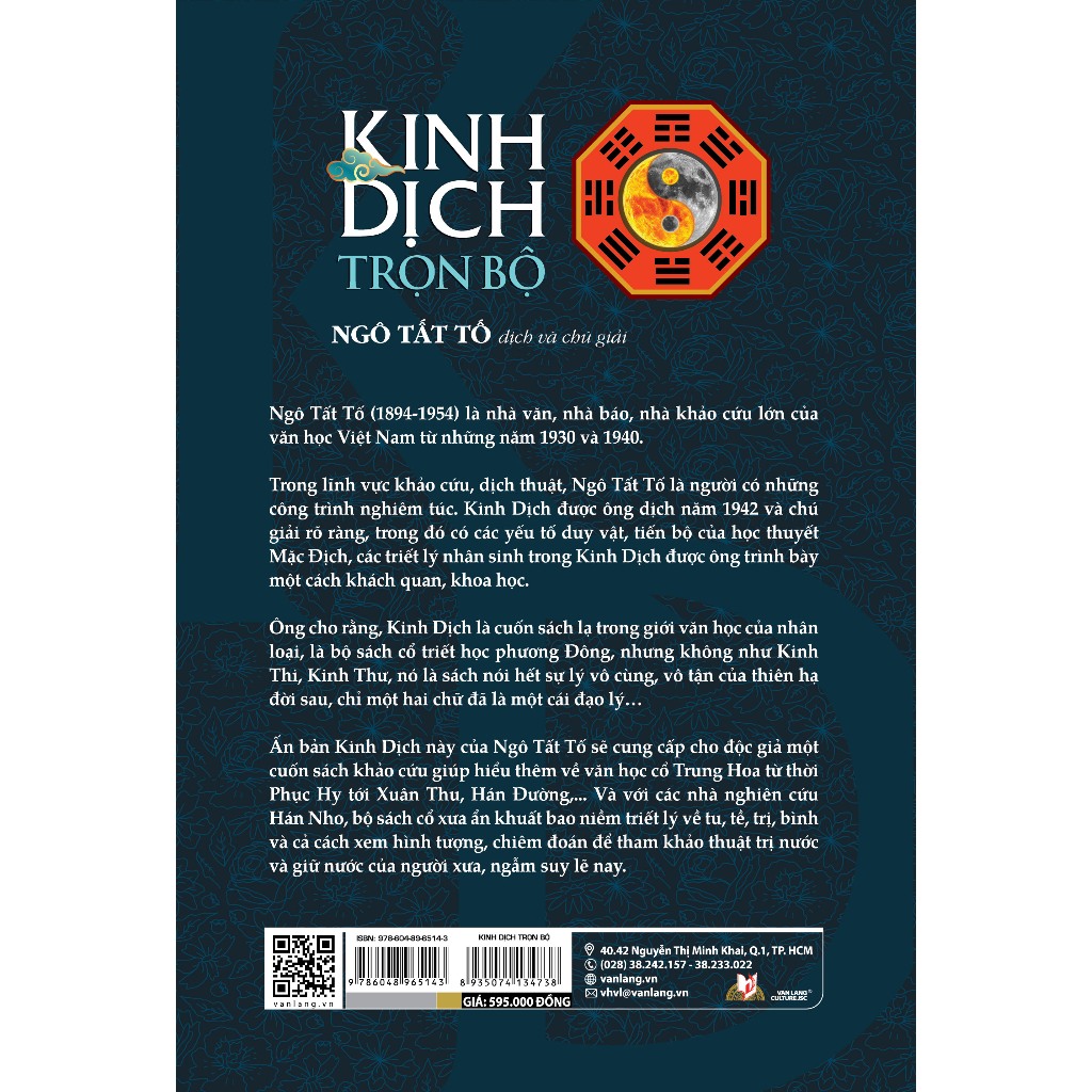 Sách - Kinh Dịch Trọn Bộ (Bìa Cứng)