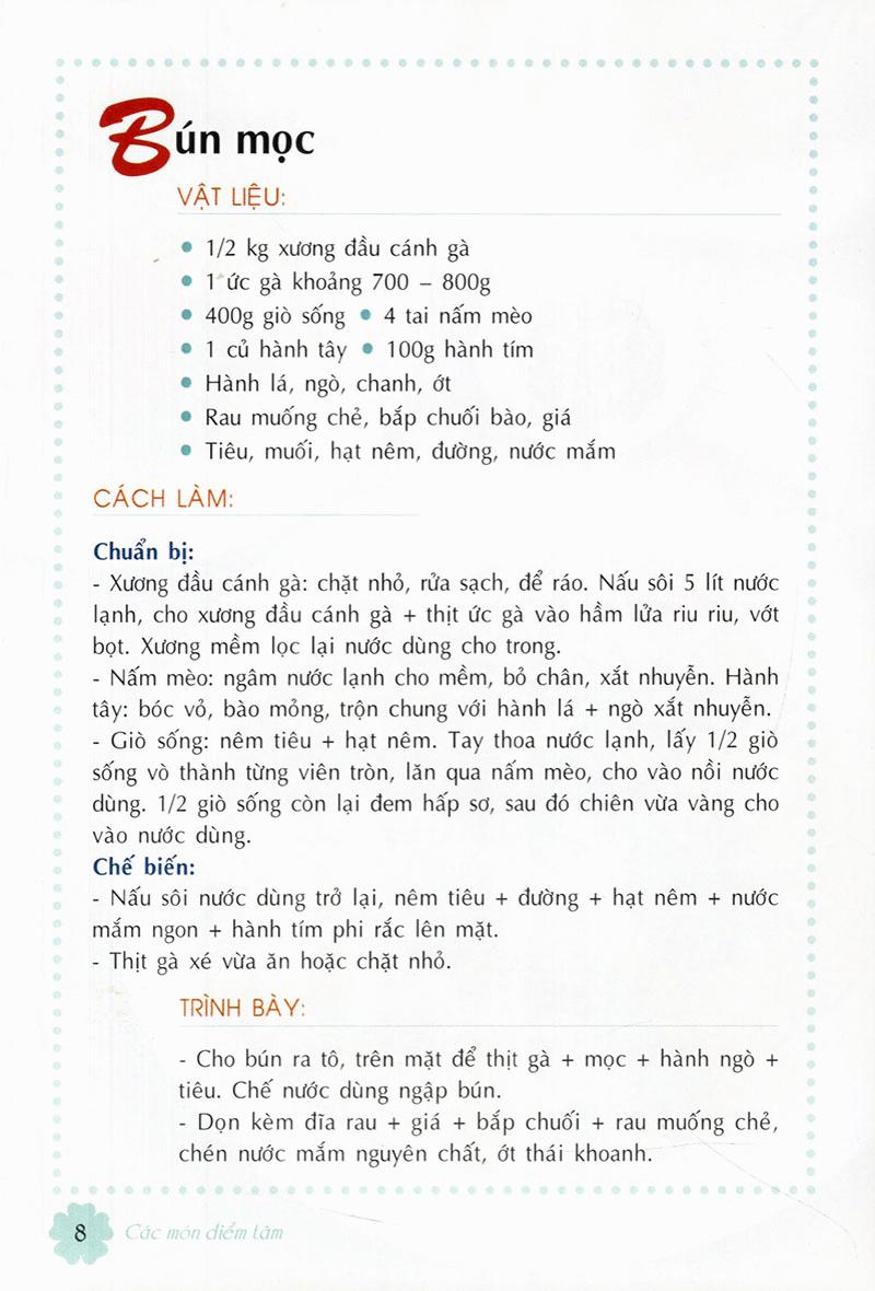 Các Món Điểm Tâm