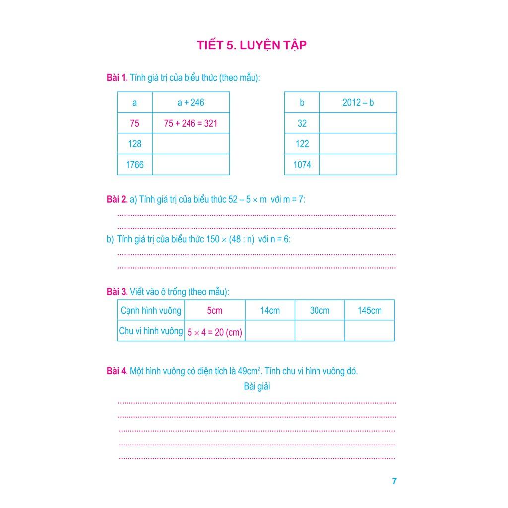 Vở Bài Tập Toán Nâng Cao Lớp 4 Quyển 1 - Bản Quyền
