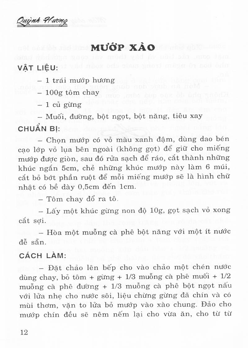Món Chay Ngon, Dễ Làm (Tái Bản 2014)