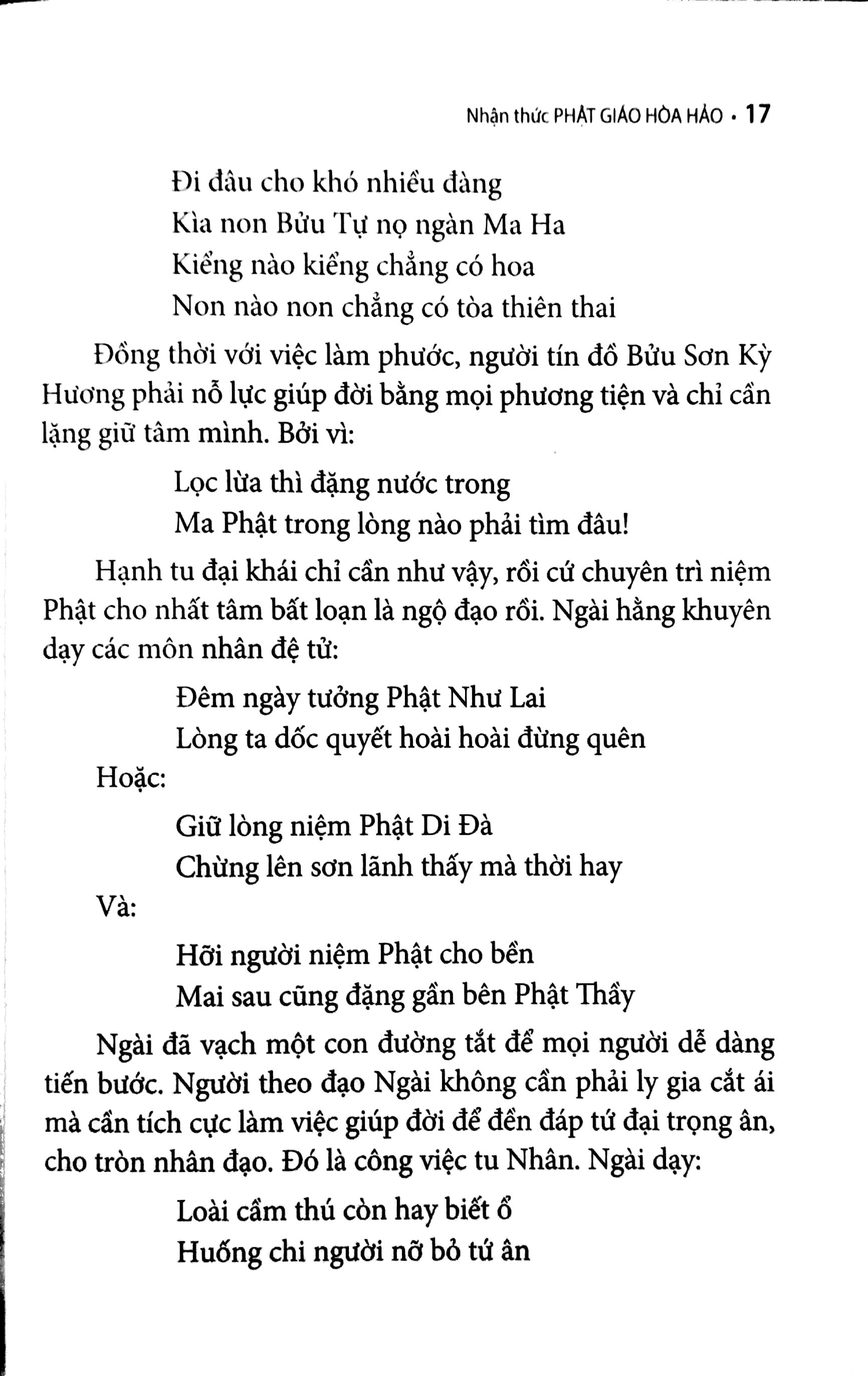 Nhận Thức Phật Giáo Hòa Hảo