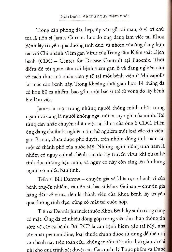 Dịch Bệnh- Kẻ Thù Nguy Hiểm Nhất