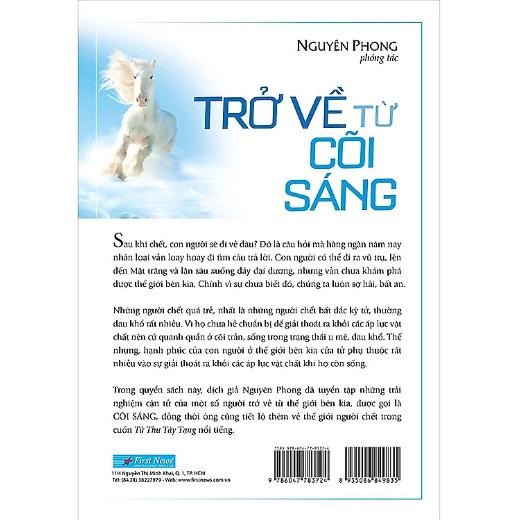 Sách Trở Về Từ Cõi Sáng - Hàng Chính Hãng