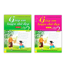 Sách - Combo giúp em luyện chữ đẹp lớp 2 - ( Tập 1 + tập 2 )