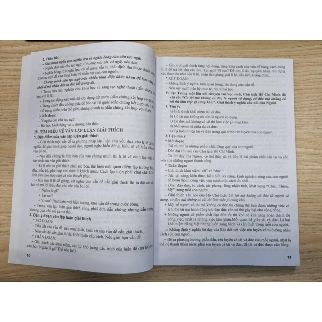 Sách - Hướng Dẫn Viết Và Dàn Ý Các Đoạn Văn Nghị Luận Xã Hội Ngữ Văn 9 - Khoảng 200 Chữ - Hồng Ân