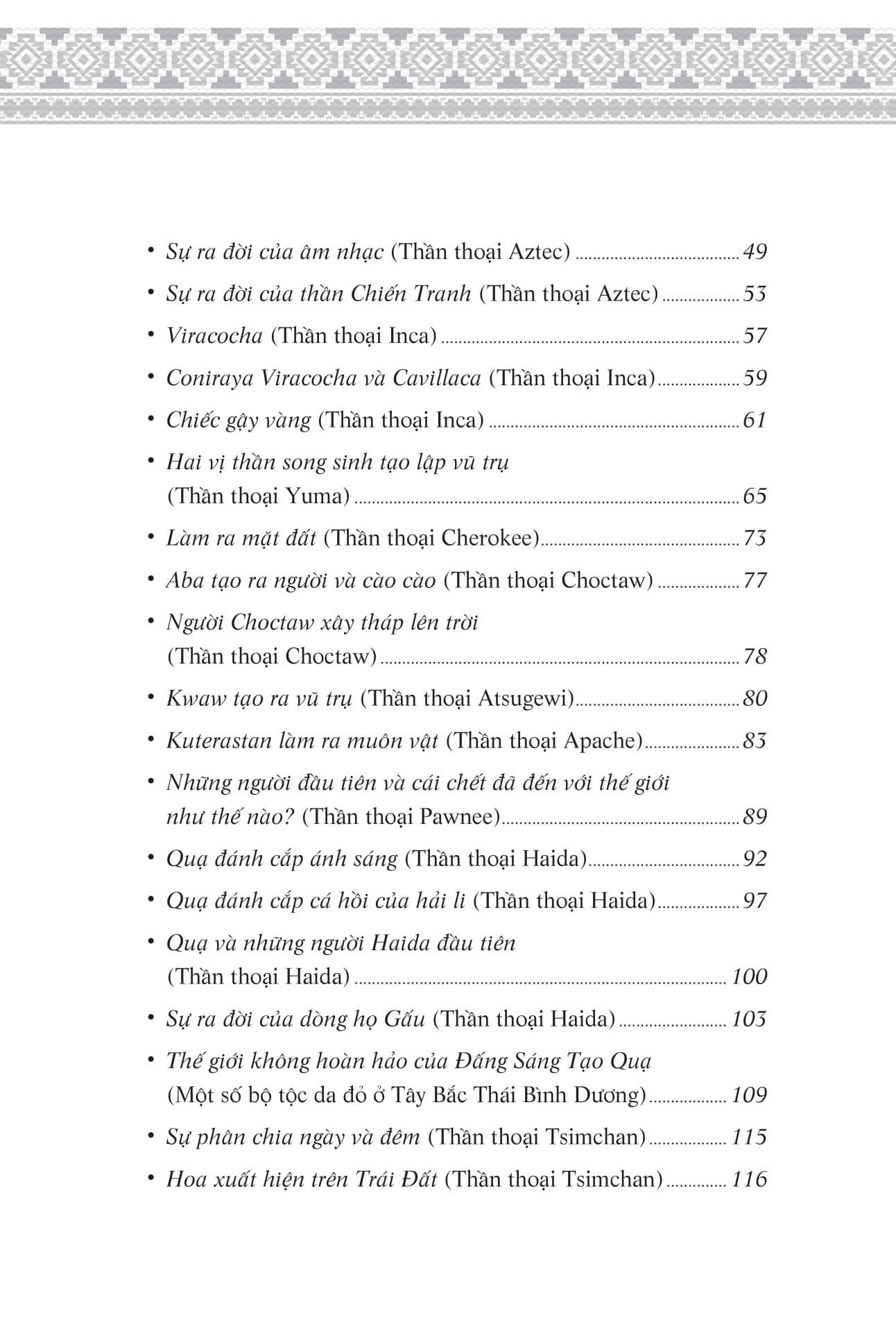 Thần Thoại Người Da Đỏ