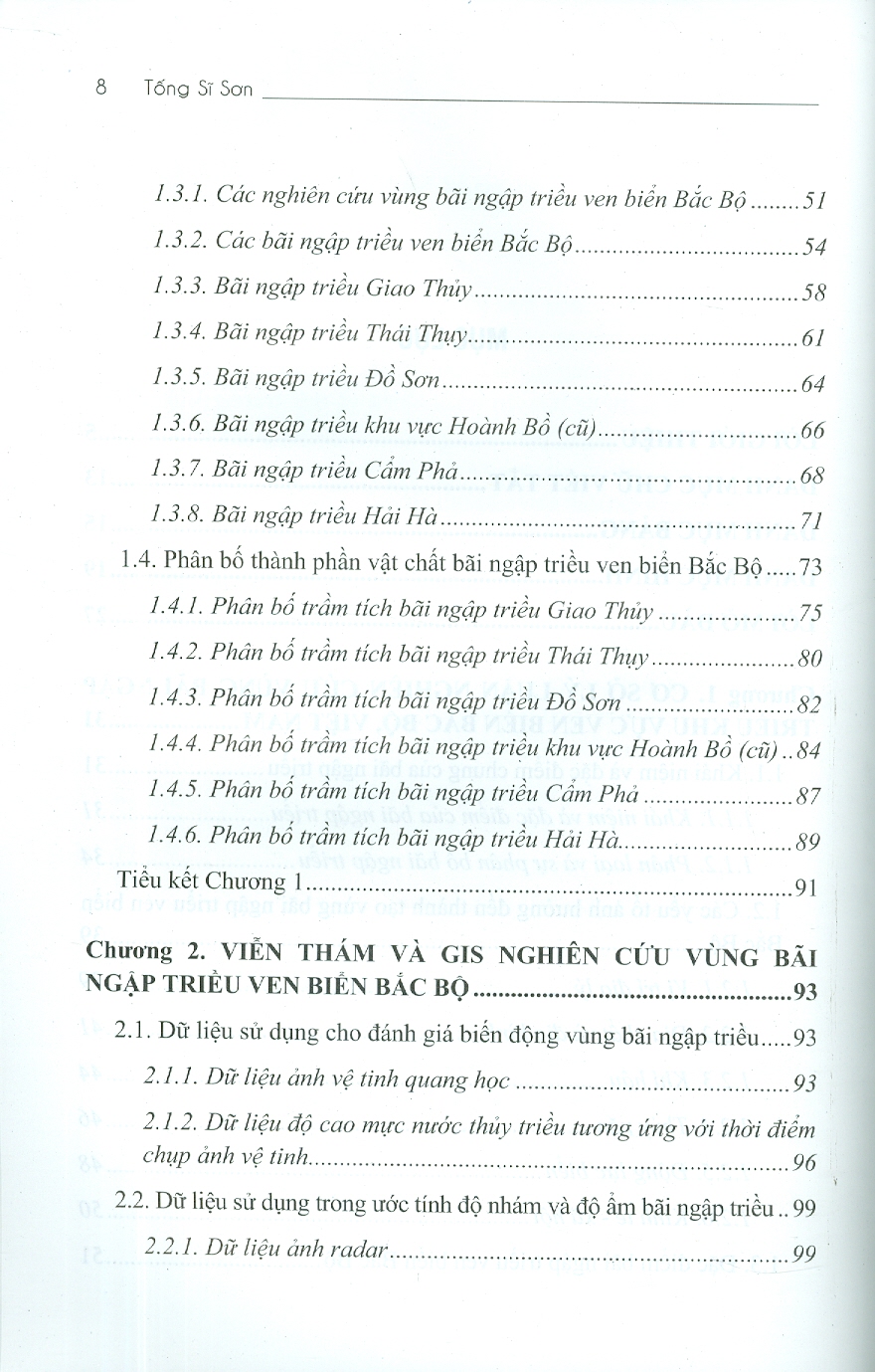 Vùng Bãi Ngập Triều Ven Biển Bắc Bộ - Tiếp Cận Từ Viễn Thám Và Gis (Bộ Sách Chuyên Khảo Biển Và Công Nghệ Biển) (Bìa Cứng)