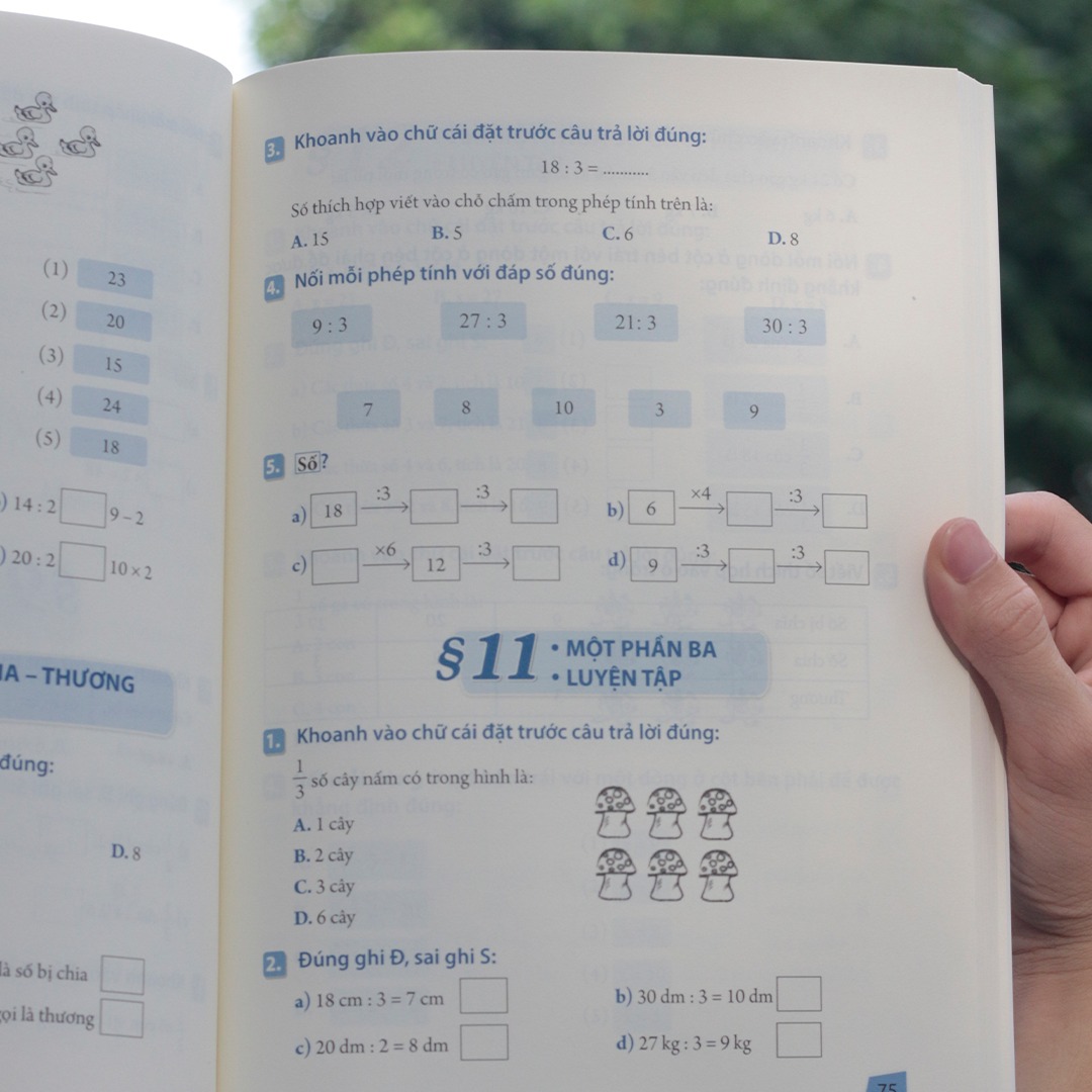 Bài Tập Trắc Nghiệm Và Đề Tự Kiểm Tra Toán Lớp 2