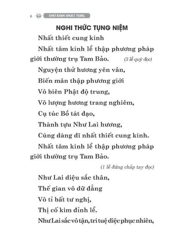 Sách - Chư kinh nhật tụng (mềm)