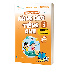 Sách - Bài tập bổ trợ nâng cao tiếng Anh lớp 1 (MC)