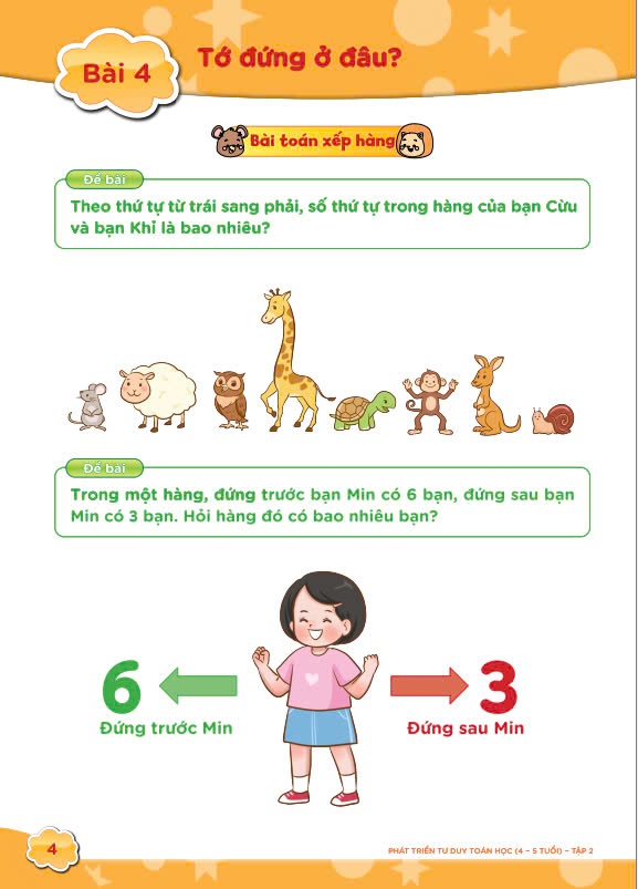 Sách - Phát Triển Tư Duy Toán Học 4-5 tuổi - ndbooks