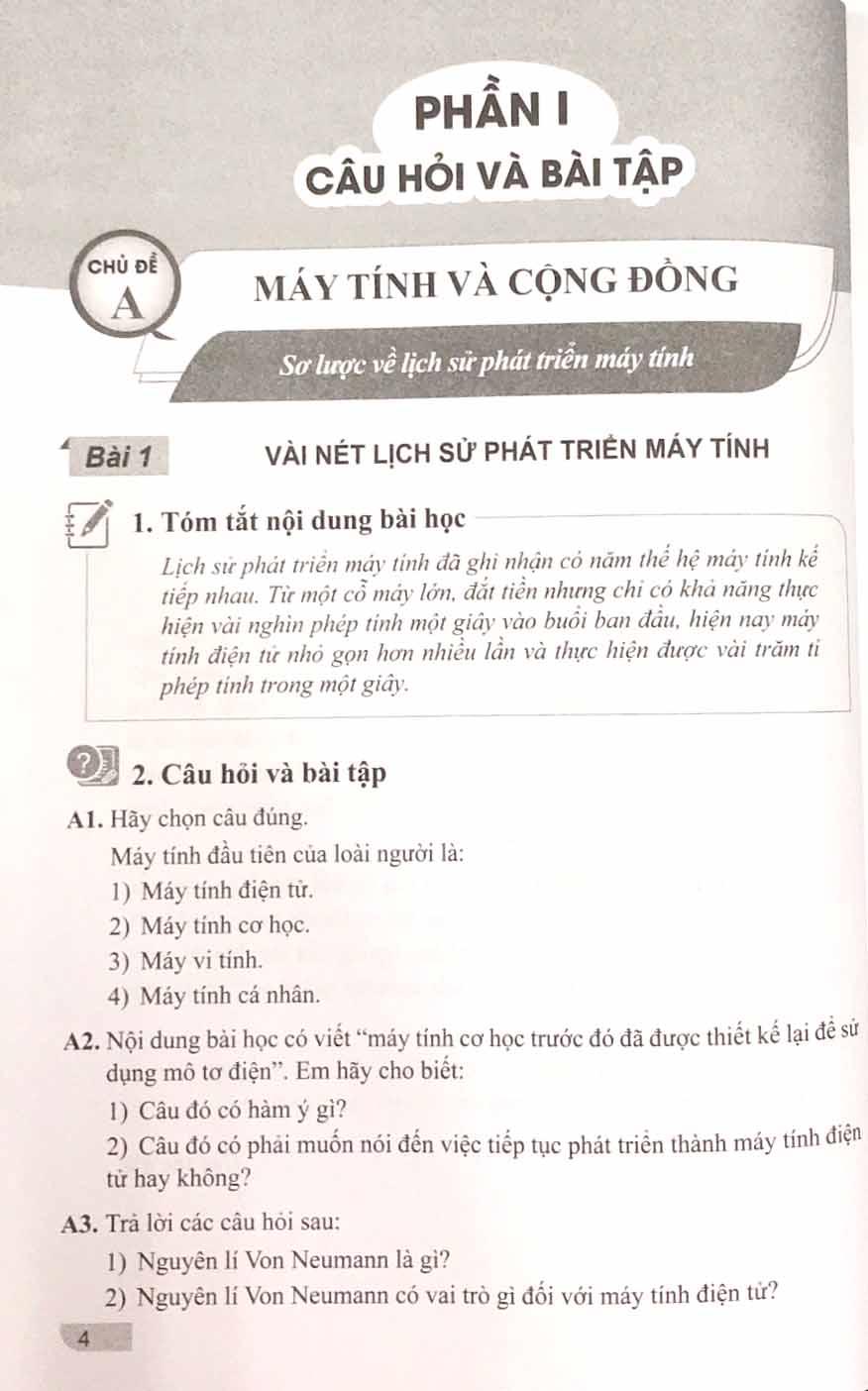 Bài Tập Tin Học 8 (Cánh Diều) (Chuẩn)