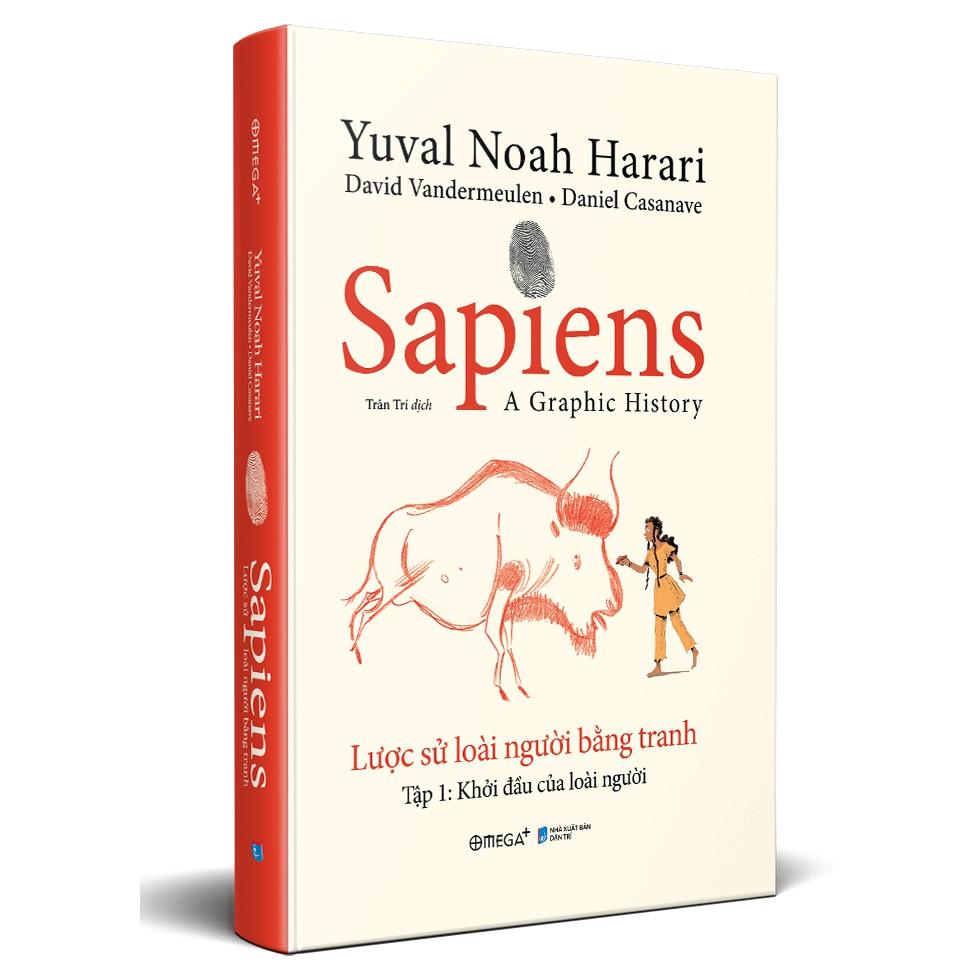 Trạm Đọc Official | Sách - Sapiens: Lược sử loài người bằng tranh ( tập 1 )