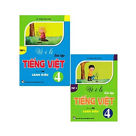 Sách - Vở Ô Li Bài Tập Tiếng Việt Lớp 4 - Combo 2 Tập - Bám Sát SGK Cánh Diều - Hồng Ân