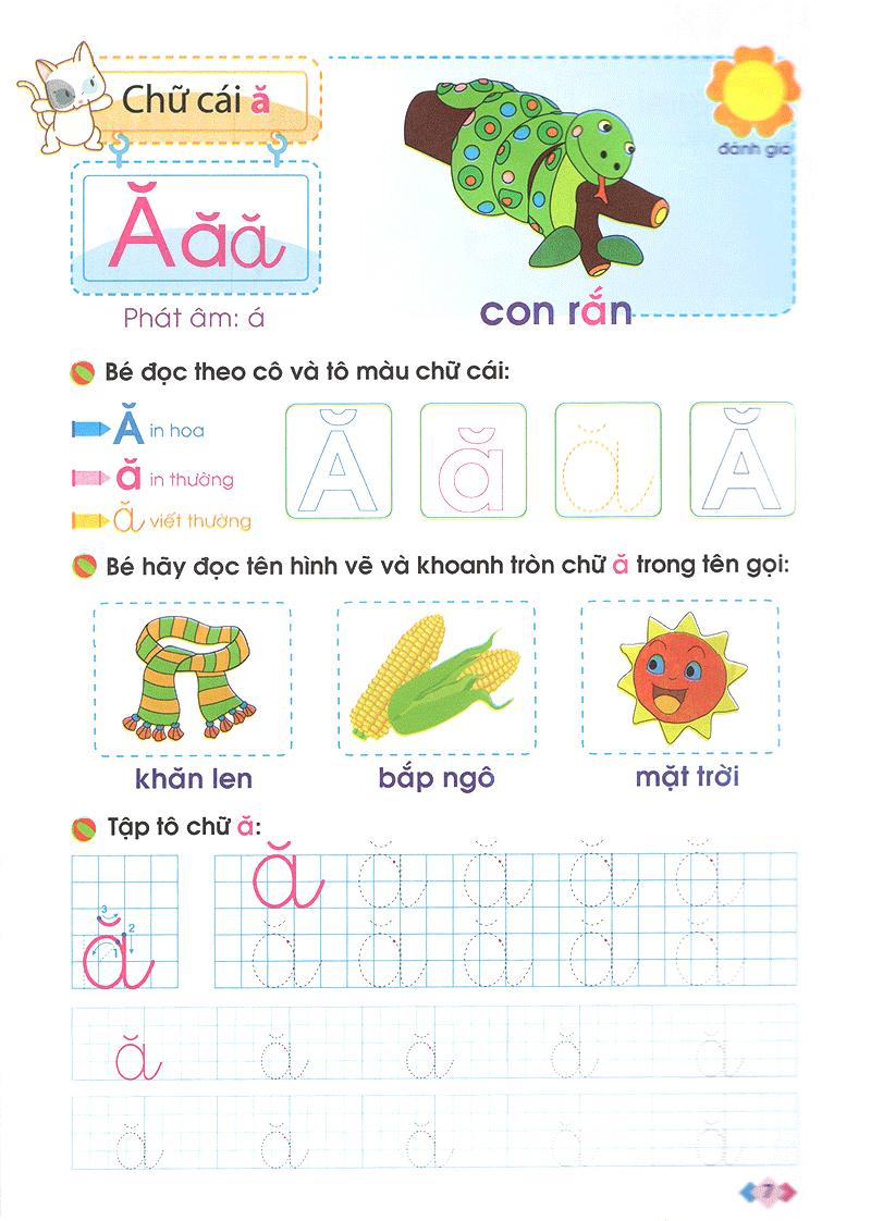 Bé Chuẩn Bị Học Đọc Và Học Viết