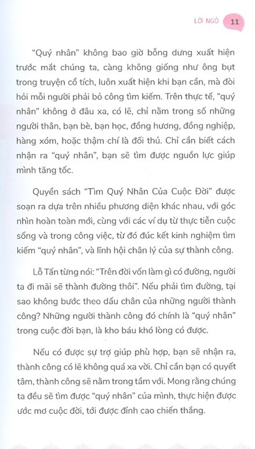Tìm Quý Nhân Của Cuộc Đời