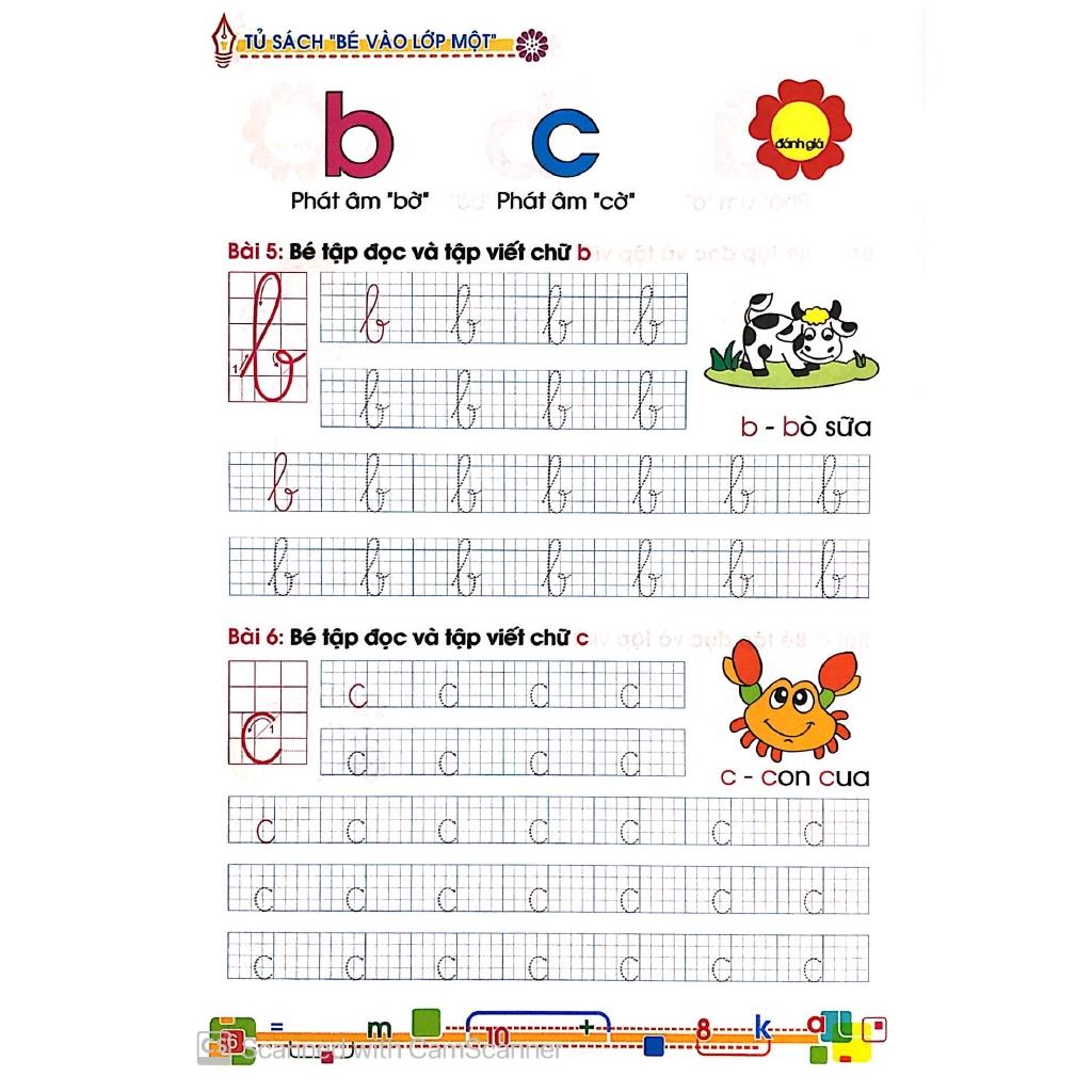 Bé Vào Lớp 1 - Bé Tập Đọc & Tập Viết - Bản Quyền