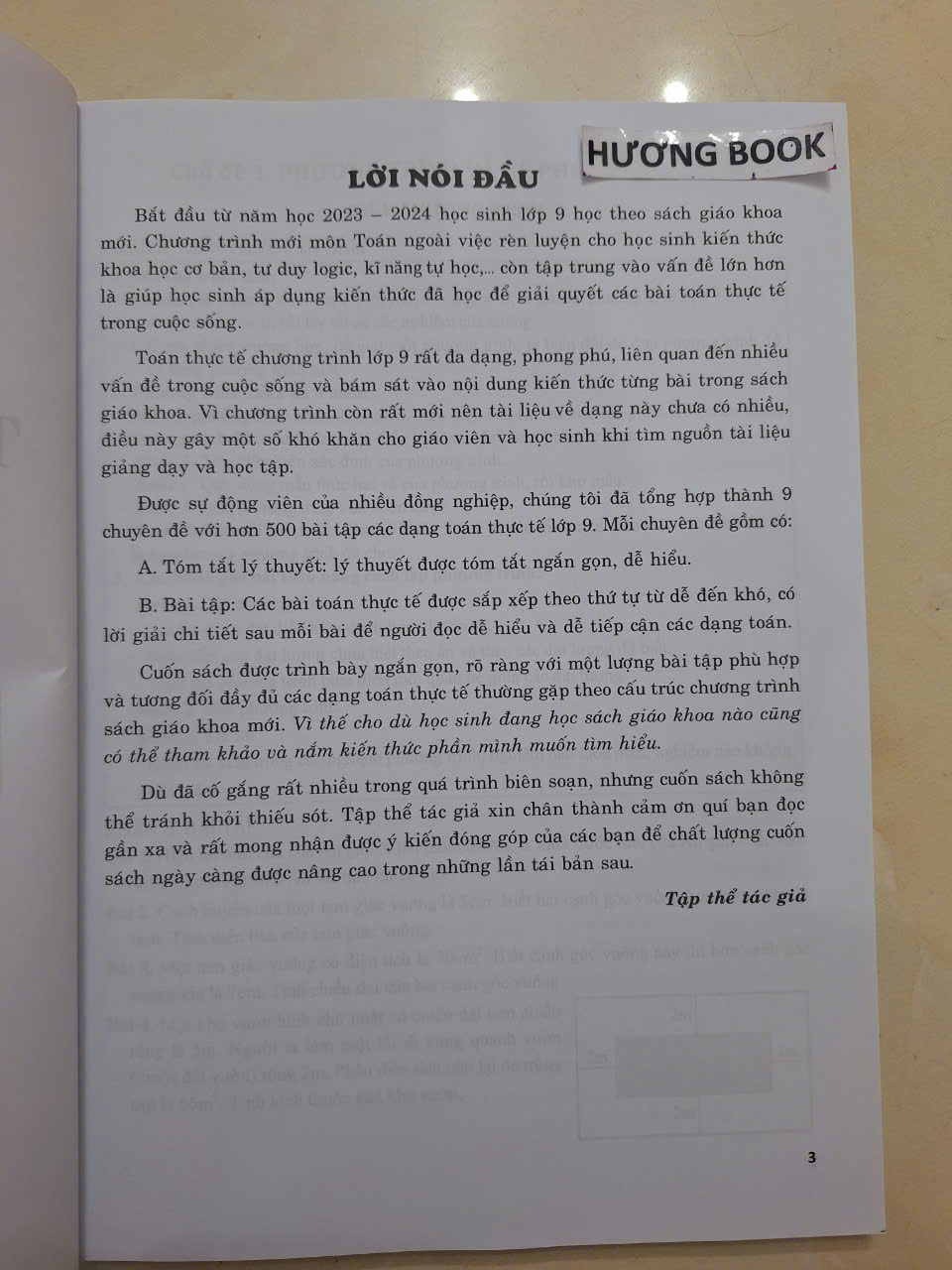 Sách - Toán thực tế lớp 9