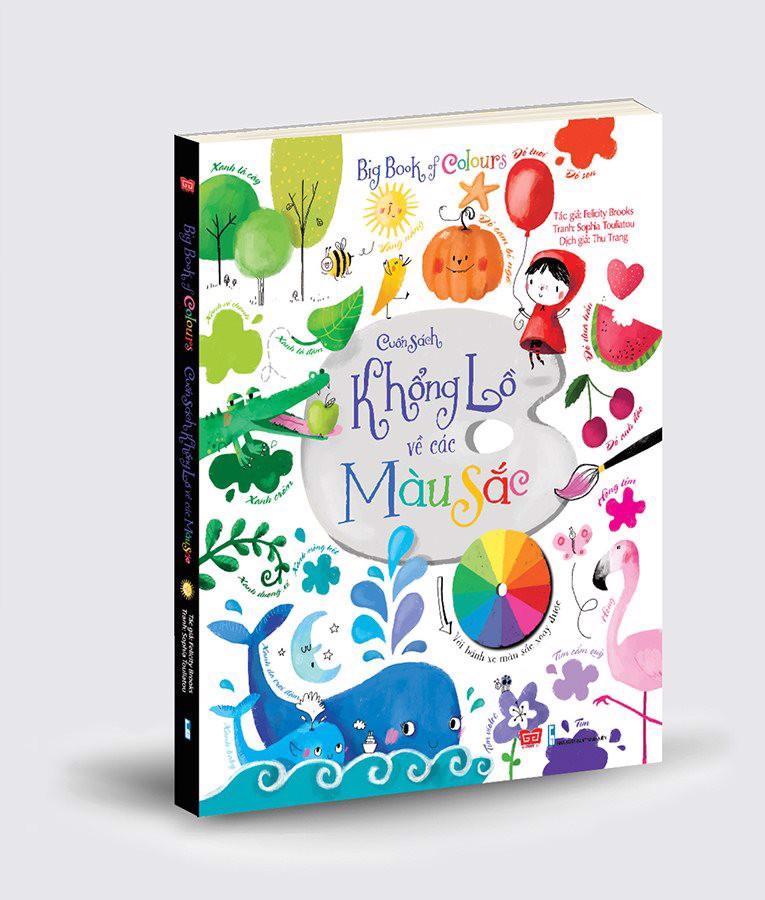 Sách Tương Tác - Big Book - Cuốn Sách Khổng Lồ Về Các Màu Sắc (Tái Bản 2018)