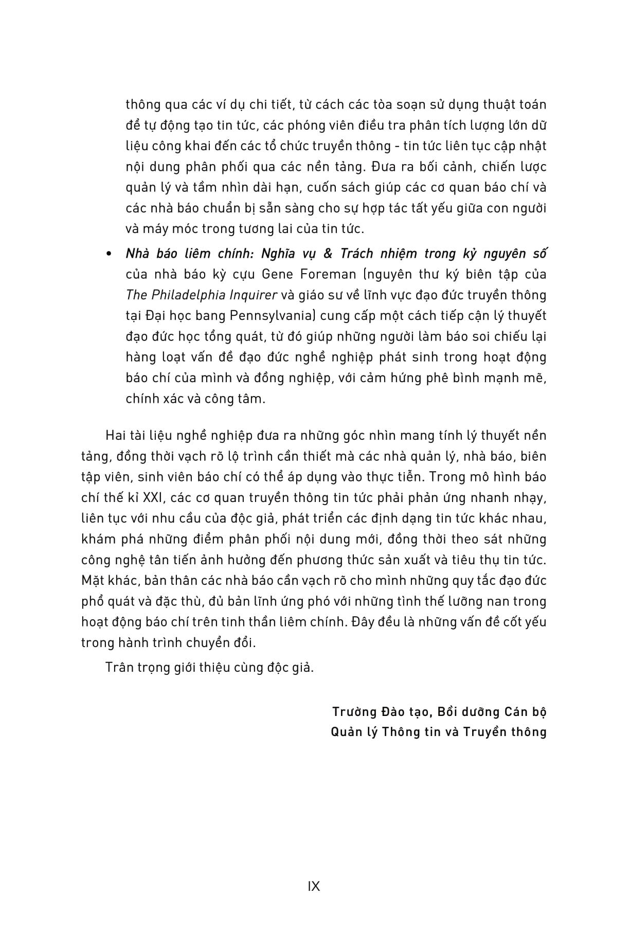 Sách - Người Làm Báo - Trí Tuệ Nhân Tạo Và Tương Lai Của Báo Chí
