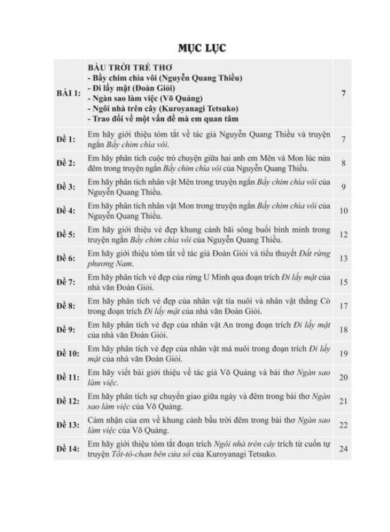 Sách - Những bài làm văn mẫu lớp 7 tập 1 - ( kết nối tri thức )