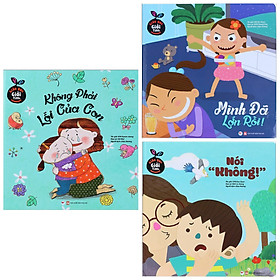 Combo 3 Cuốn Nuôi Dạy Con - Giáo Dục Giới Tính Cho Con Yêu: Không Phải Lỗi Của Con + Mình Đã Lớn Rồi +  Nói "Không" / Sách Tâm Lí Giới Tính ( Tặng Kèm Bookmark Happy Life)