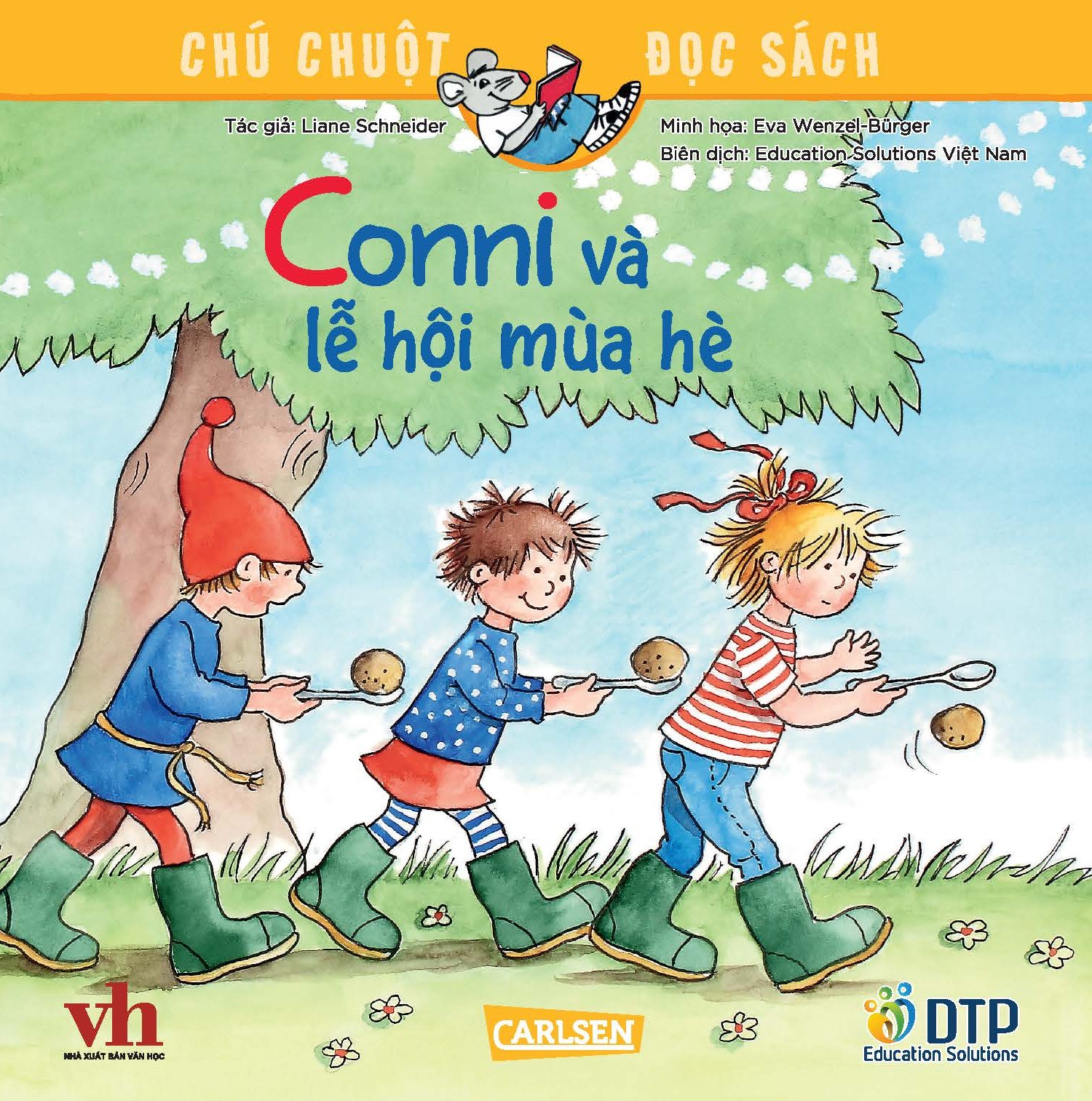 Combo truyện Conni và những câu chuyện hàng ngày combo 3 - chú chuột đọc sách